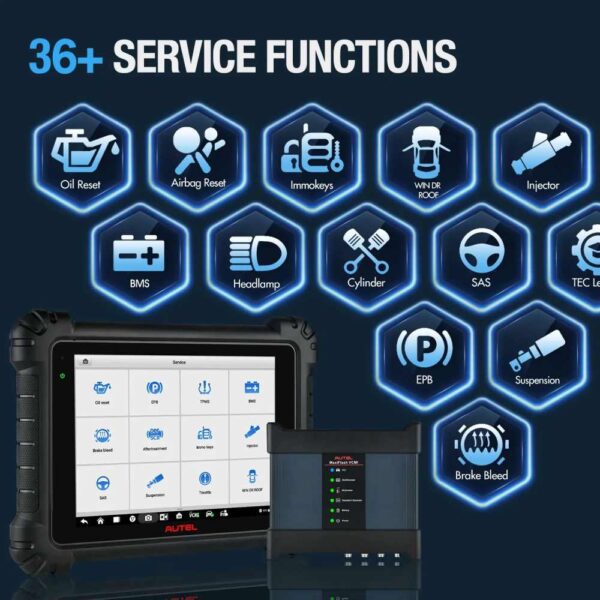 2025 Autel Maxisys MS919 Diagnostic Scanner 5-in-1 VCMI, ECU Programming & Coding, Topology Module Mapping - Image 6