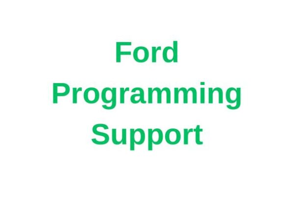 JRCOBDTOOLS Ford Online Programming Support