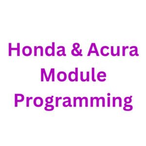 JRCOBDTOOLS Honda Acura Module Programming