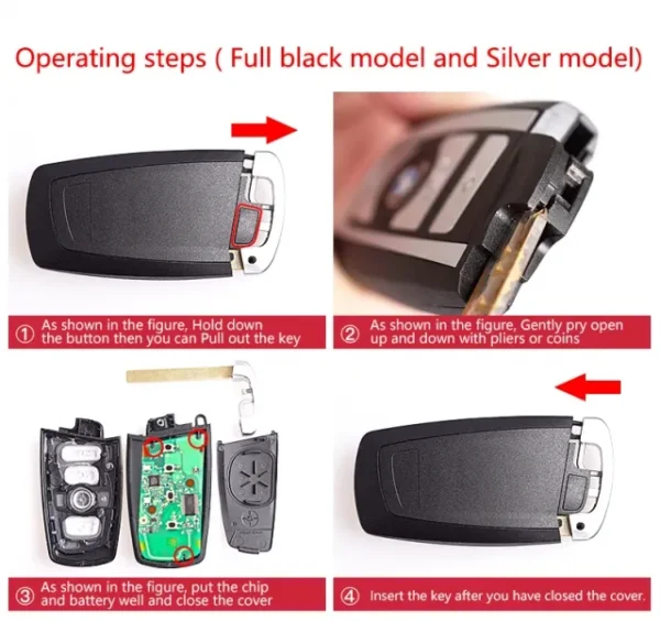 CGDI BMW Car Key CAS4 315MHz with FEM Support - Image 7